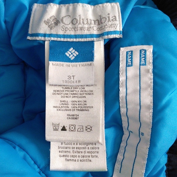 Columbia Toddler 3T Waterproof Omni-tech Snow Jumpsuit - Picture 4 of 17